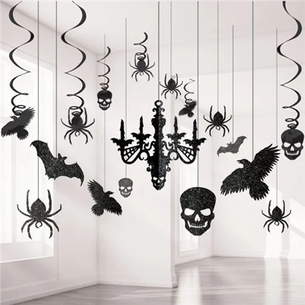 Halloween Chandelier Decoration Glitter Kit - Anilas UK