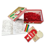 Christmas Eve Activity Box Contents, Colouring Book & Pens