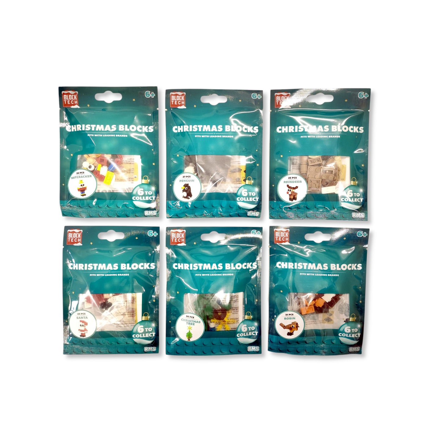 Christmas Blocks Block Tech Building Set - Anilas UK