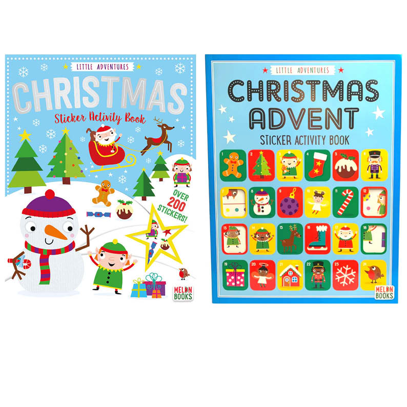 Christmas Sticker Activity Books - Anilas UK