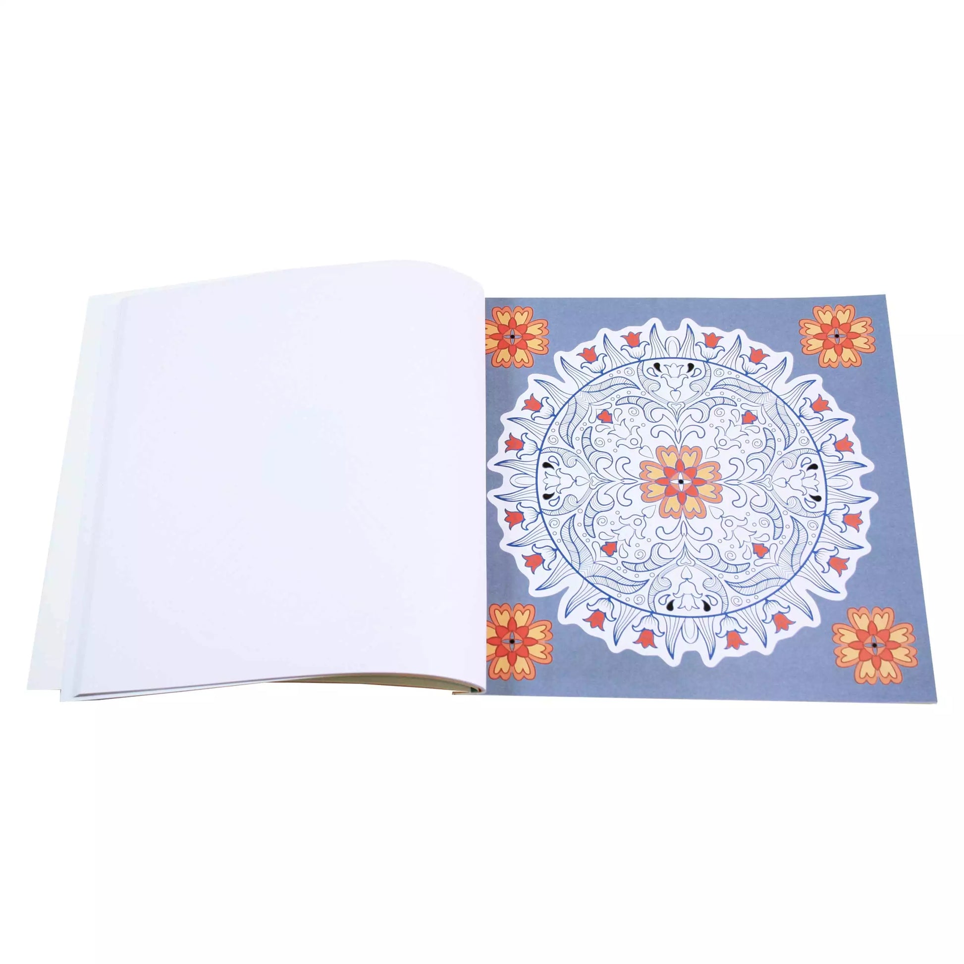 Colour and Chill 1 Adult Mandala Colouring Book Intricate Patterns