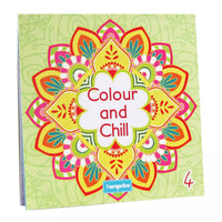 olour and Chill 4 Adult Mandala Colouring Book for Relaxation