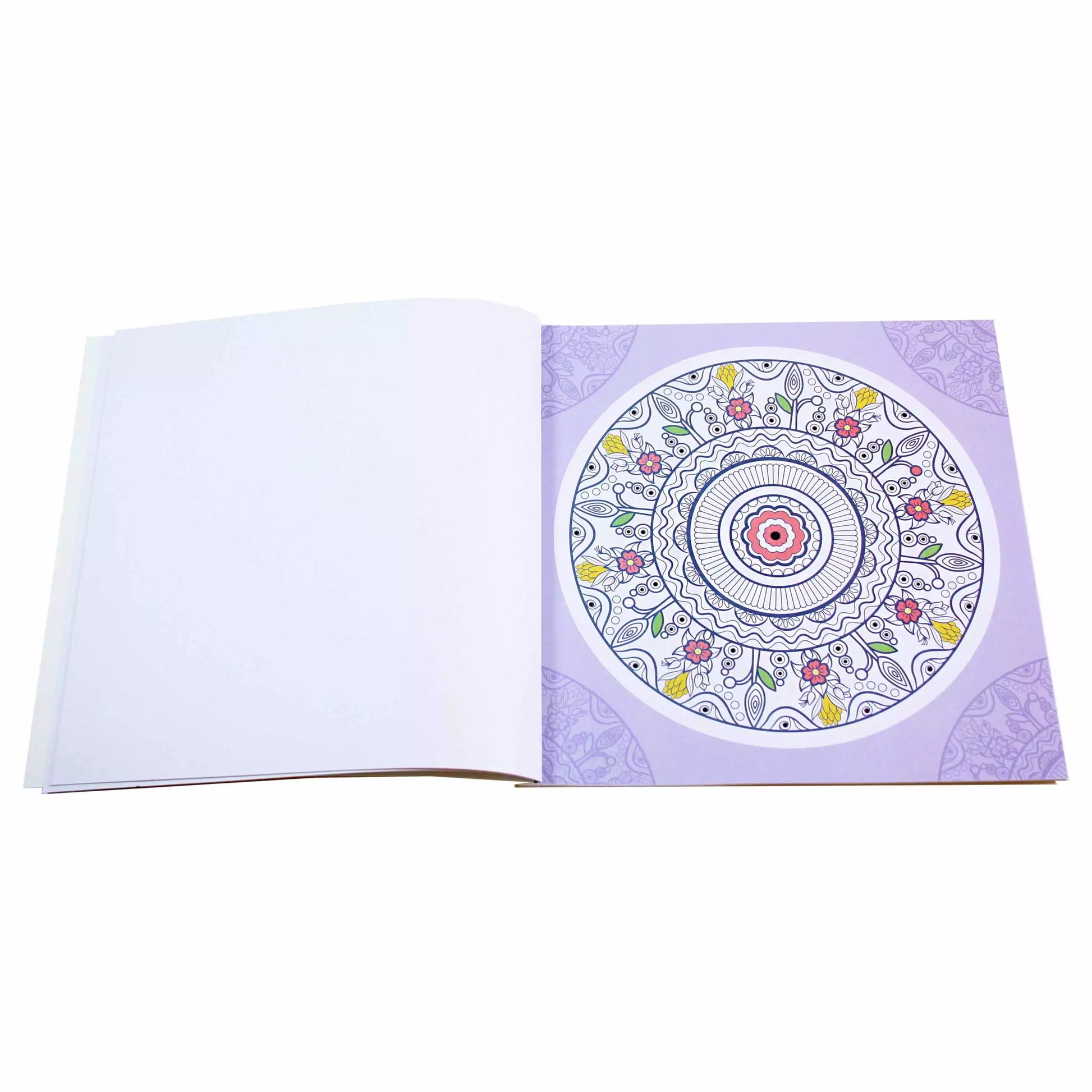 Colour and Chill 1 Adult Mandala Colouring Book Intricate Patterns
