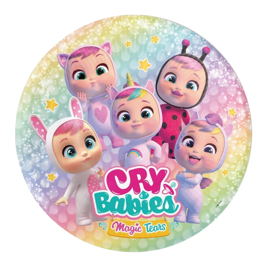 Cry Babies Magic Tears Paper Plates - 23cm (Pack of 8)