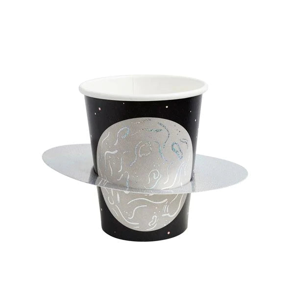 Space Planet Paper Cups (Pack of 8) - Anilas UK