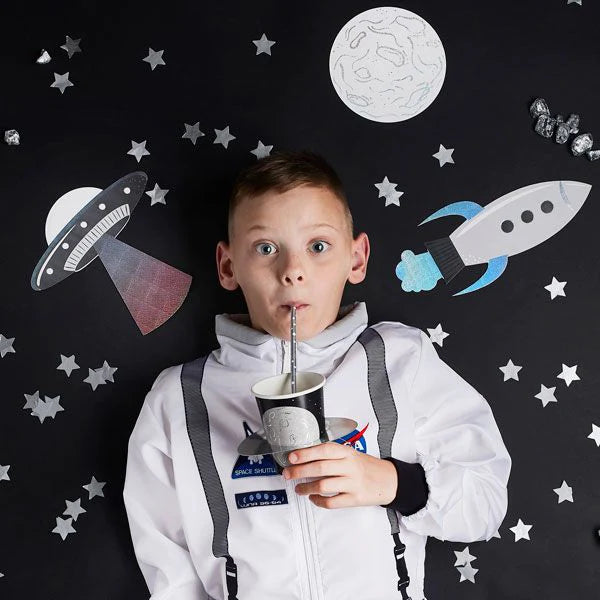 Space Planet Paper Cups (Pack of 8) - Anilas UK