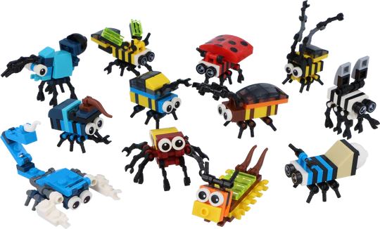 World of InsectsBuilding Block Brick Kit - Anilas UK