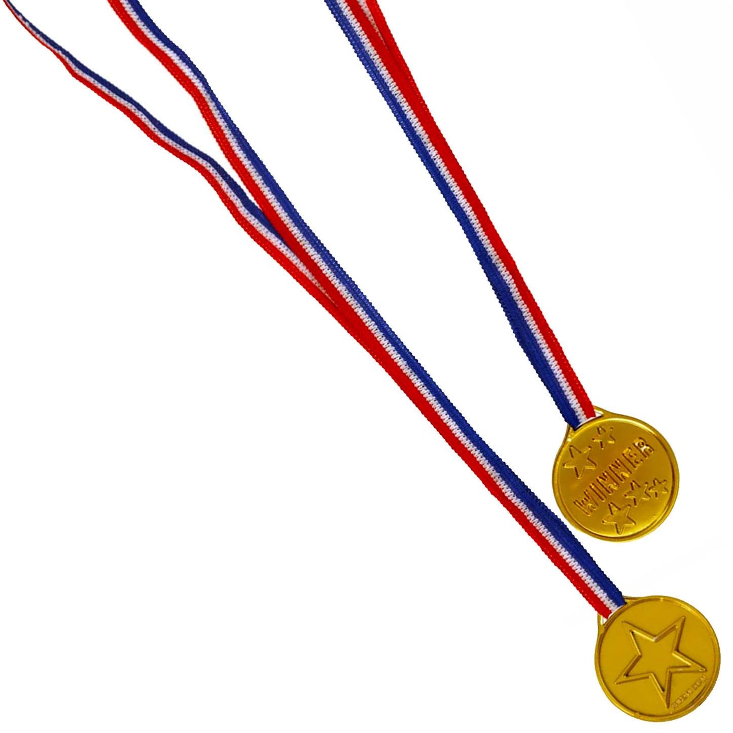 Child's Plastic Gold Winner Medal - Anilas UK