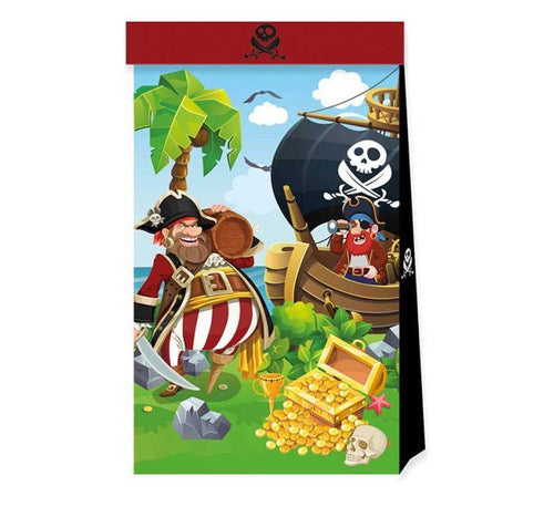 Island Pirate Paper Party Bag - Anilas UK