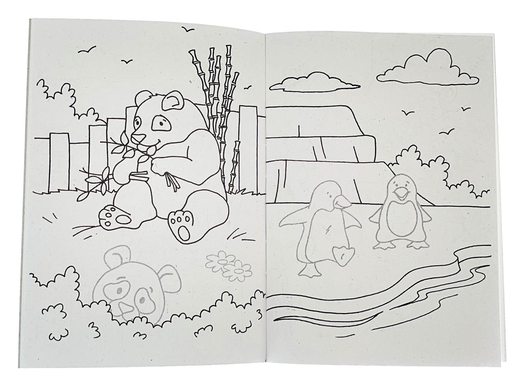 Mini Zoo Sticker Activity Book - Anilas UK