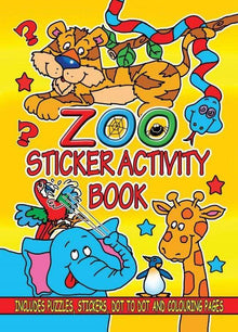 Mini Zoo Sticker Activity Book - Anilas UK