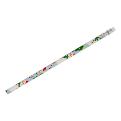Christmas Pencils with Erasers (Set of 12) - Anilas UK
