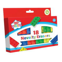 Brick Shape Erasers