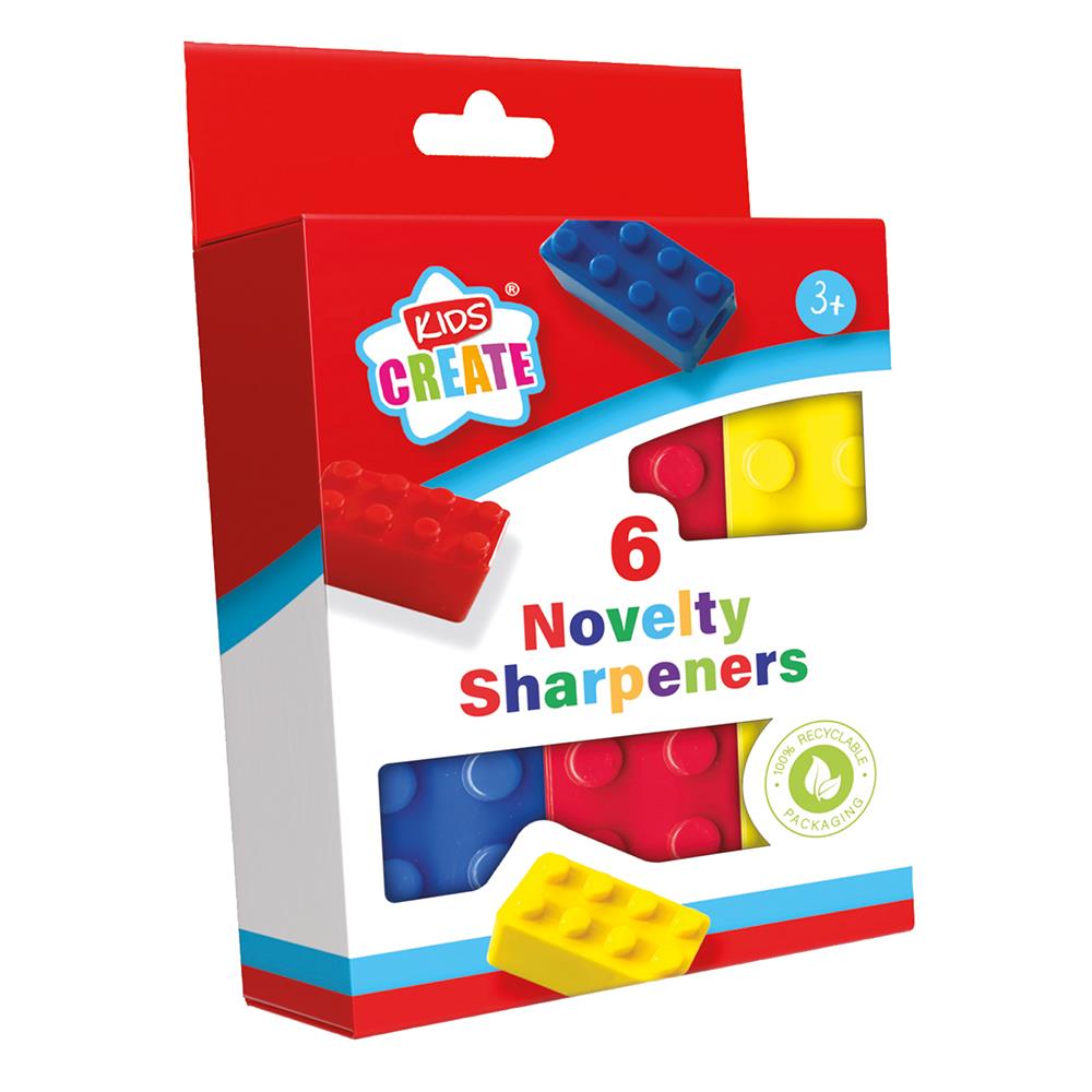 Brick Shape Sharpeners (pack of 6) - Anilas UK