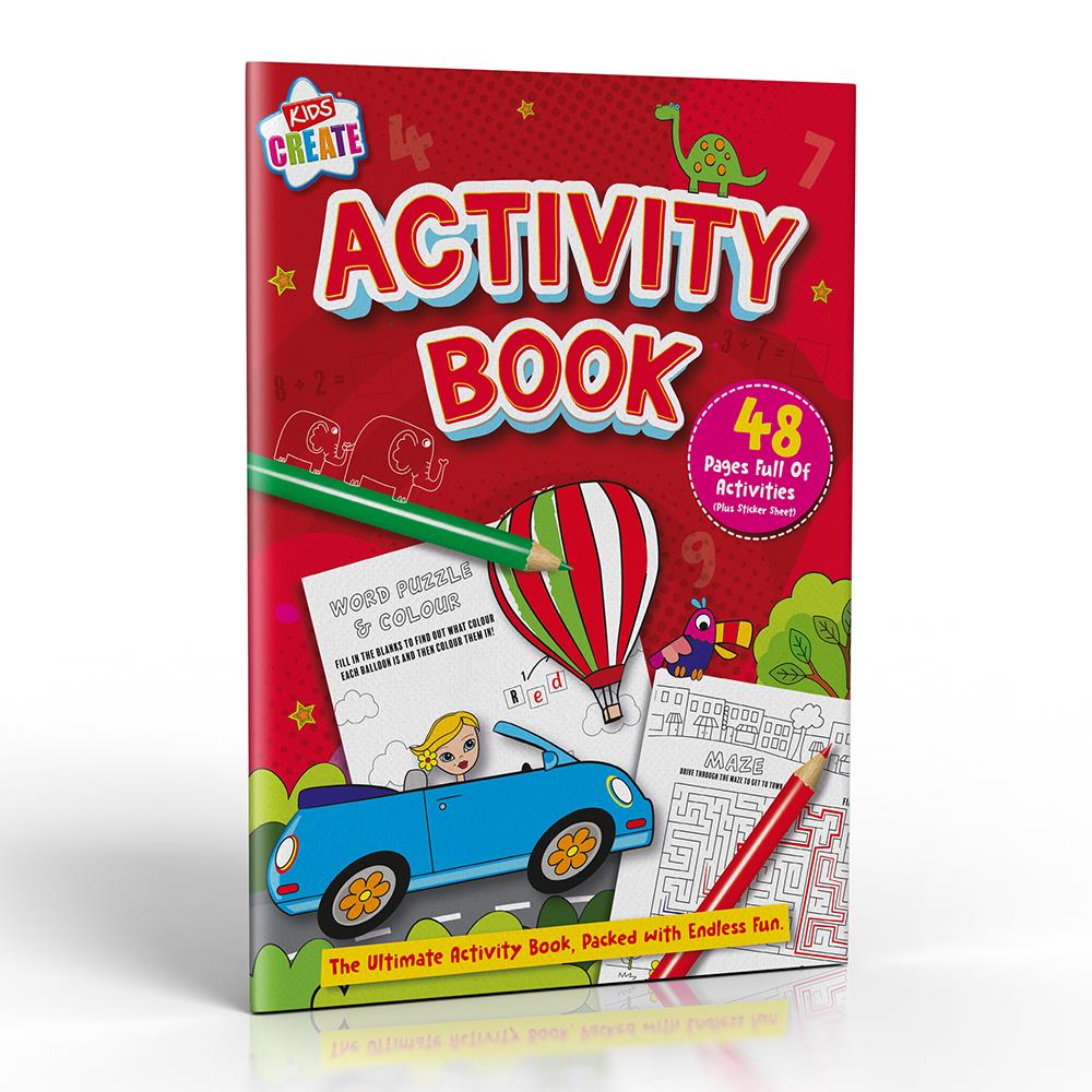 Childrens Activity Book - Anilas UK