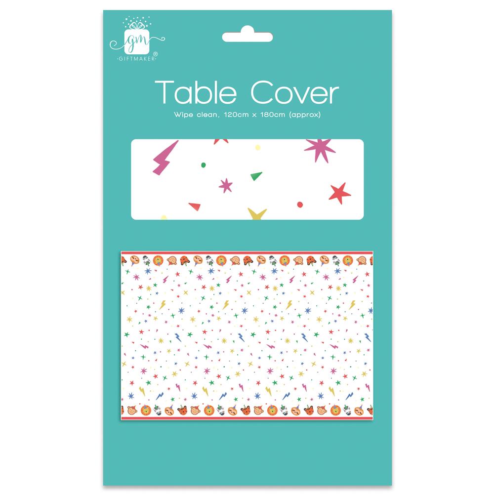 Jungle Animals Birthday Party Table Cover, 120 x 180 cm - Anilas UK
