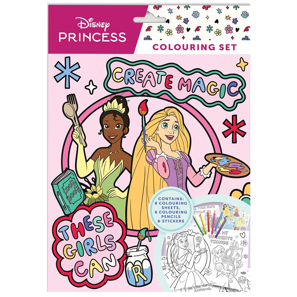 Disney Princess Colouring Set 2 - Anilas UK