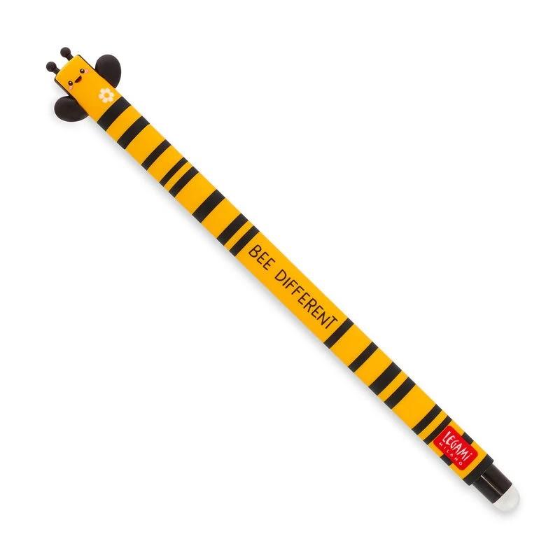 Legami Bee Erasable Gel Pen with Black Ink - Anilas UK