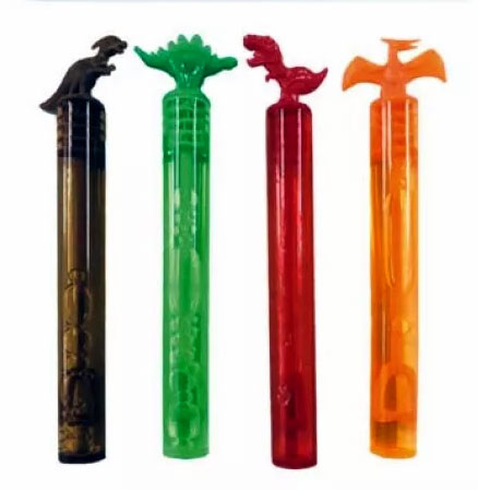 Mini Dinosaur Bubble Tube with wand - Anilas UK