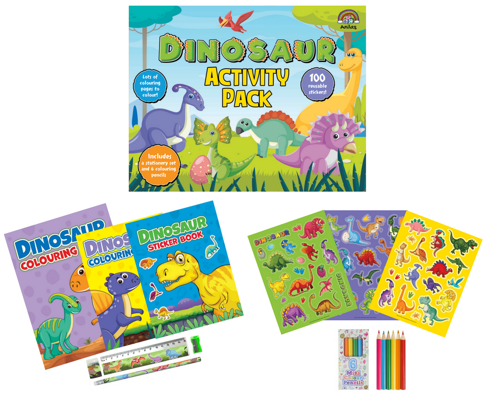 Dinosaur Activity Pack front view - Anilas UK