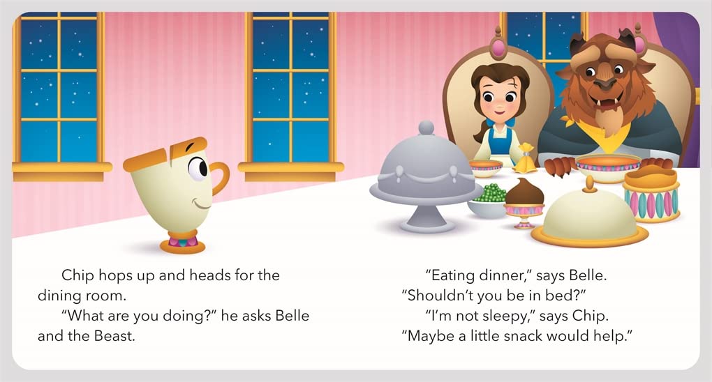 Vibrant illustrations from Who's Not Sleepy Disney Baby book