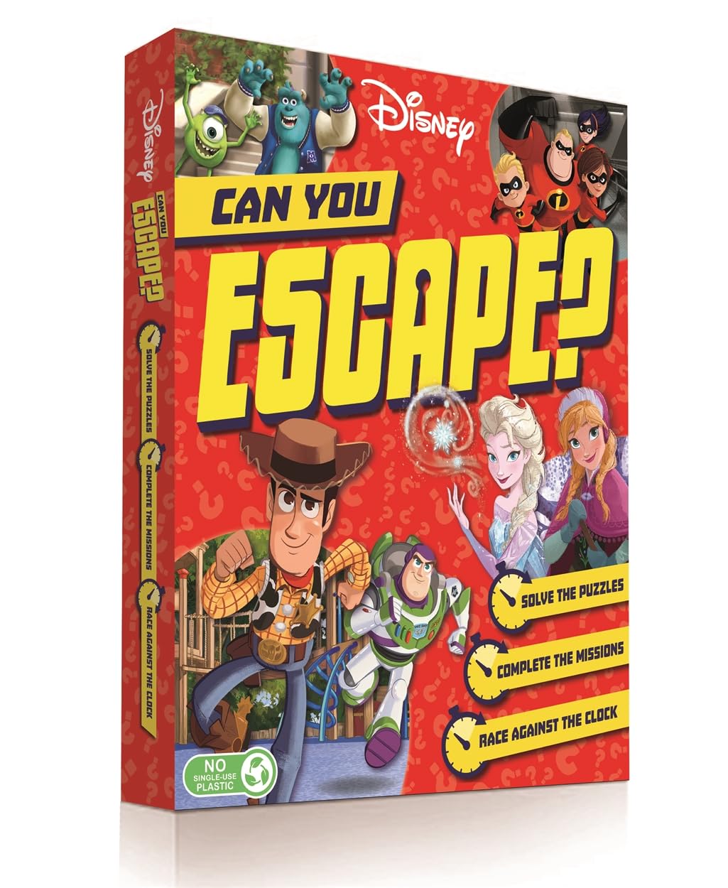 Disney Can You Escape? book with puzzles and activities
