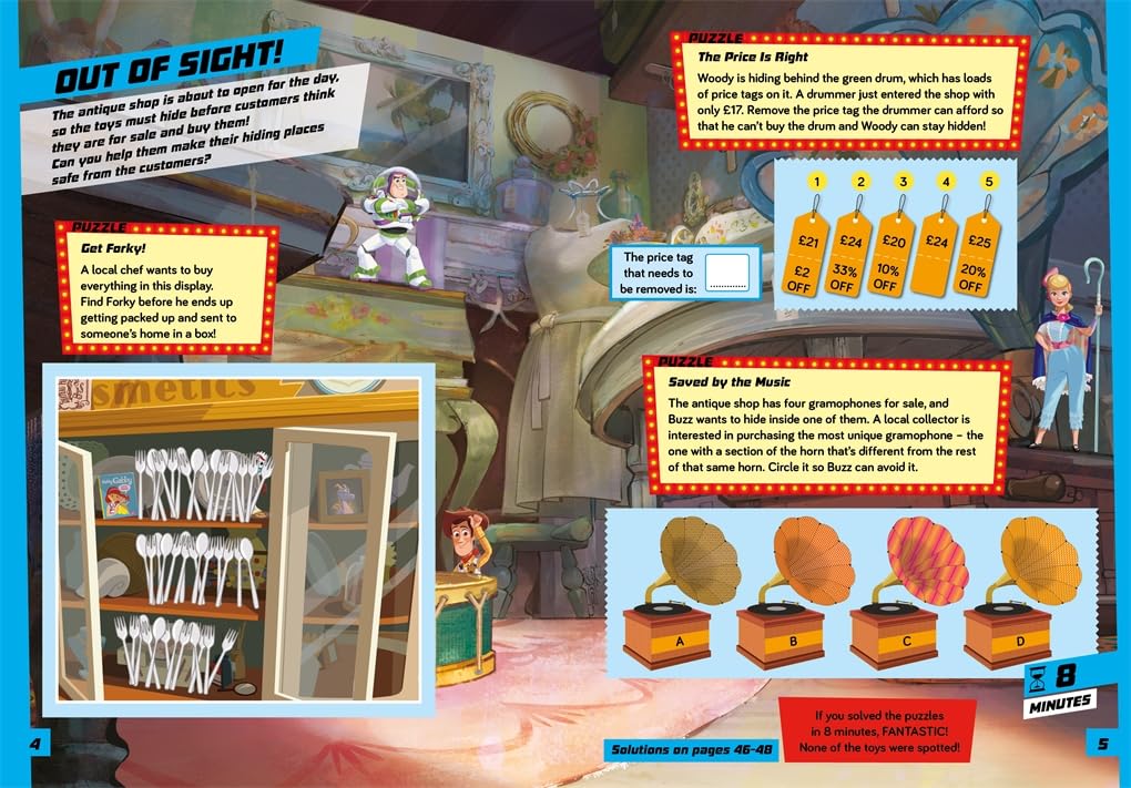 Escape scenarios with Disney characters like Anna and Stitch
