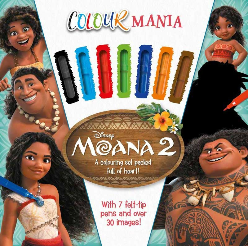 Moana 2 Colouring Set | Anilas UK
