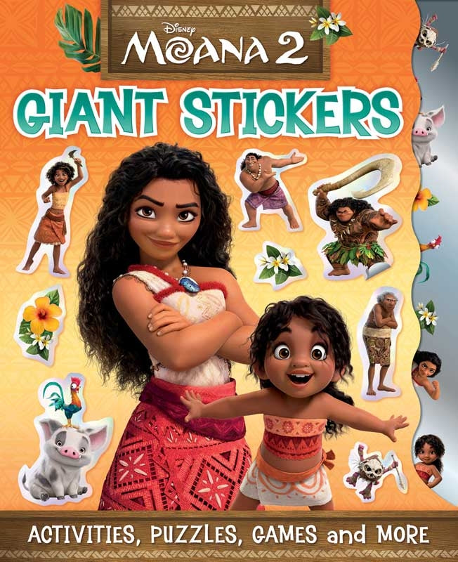 Disney Moana 2: Giant Stickers - Anilas UK