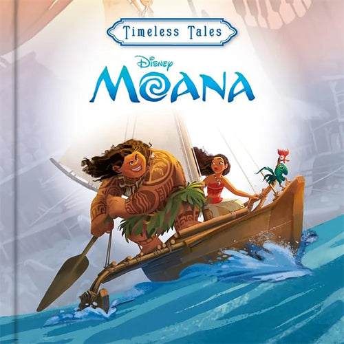 Disney: Moana Timeless Tales – Ocean Voyager Storybook cover with vibrant Moana illustration for children 3+