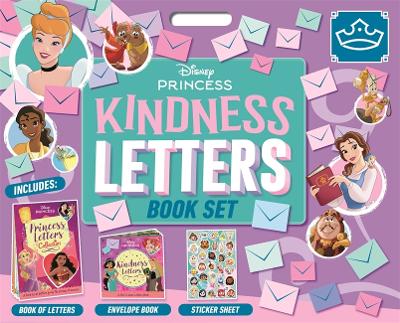 Disney Princess Kindness Letters Book Set with envelopes and stickers