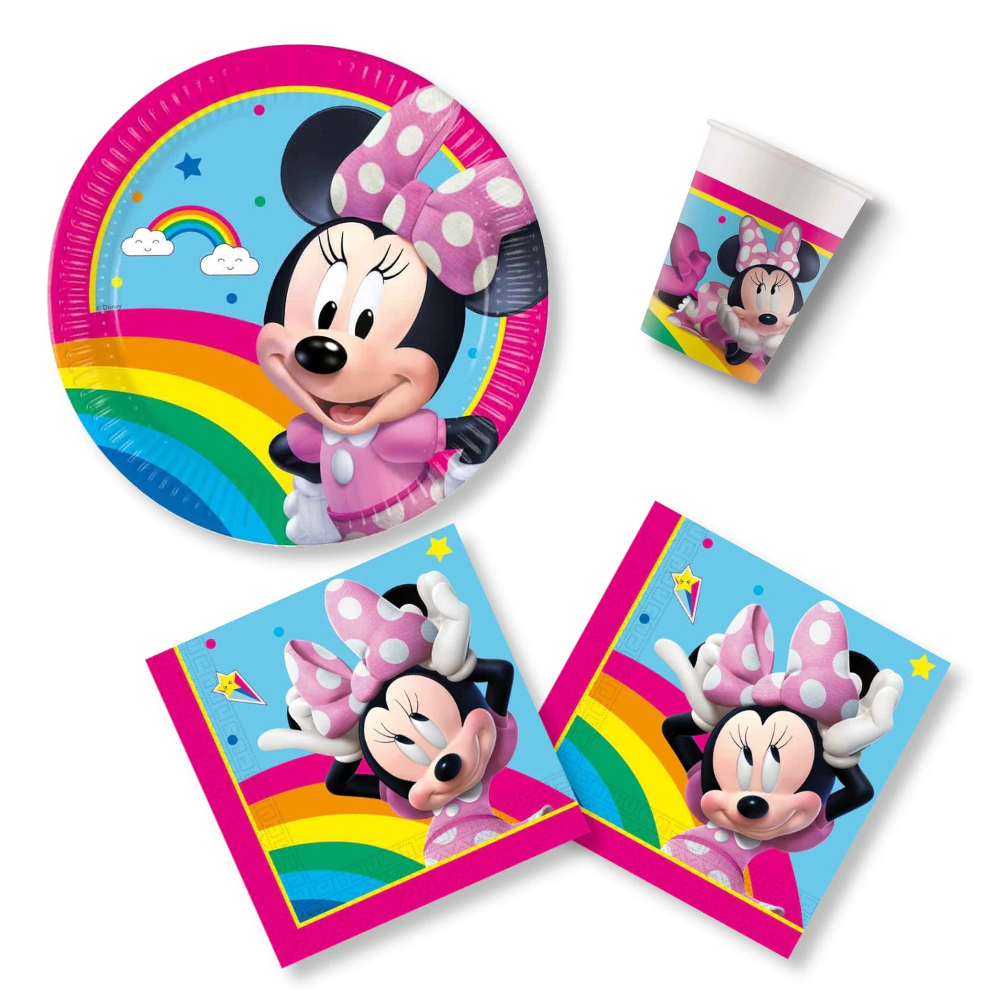 Anila's Minnie Mouse Party Pack for 16 people - Anilas UK