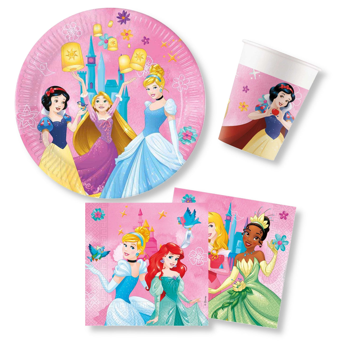 Anila's Disney Princess Party Pack for 16 people - Anilas UK