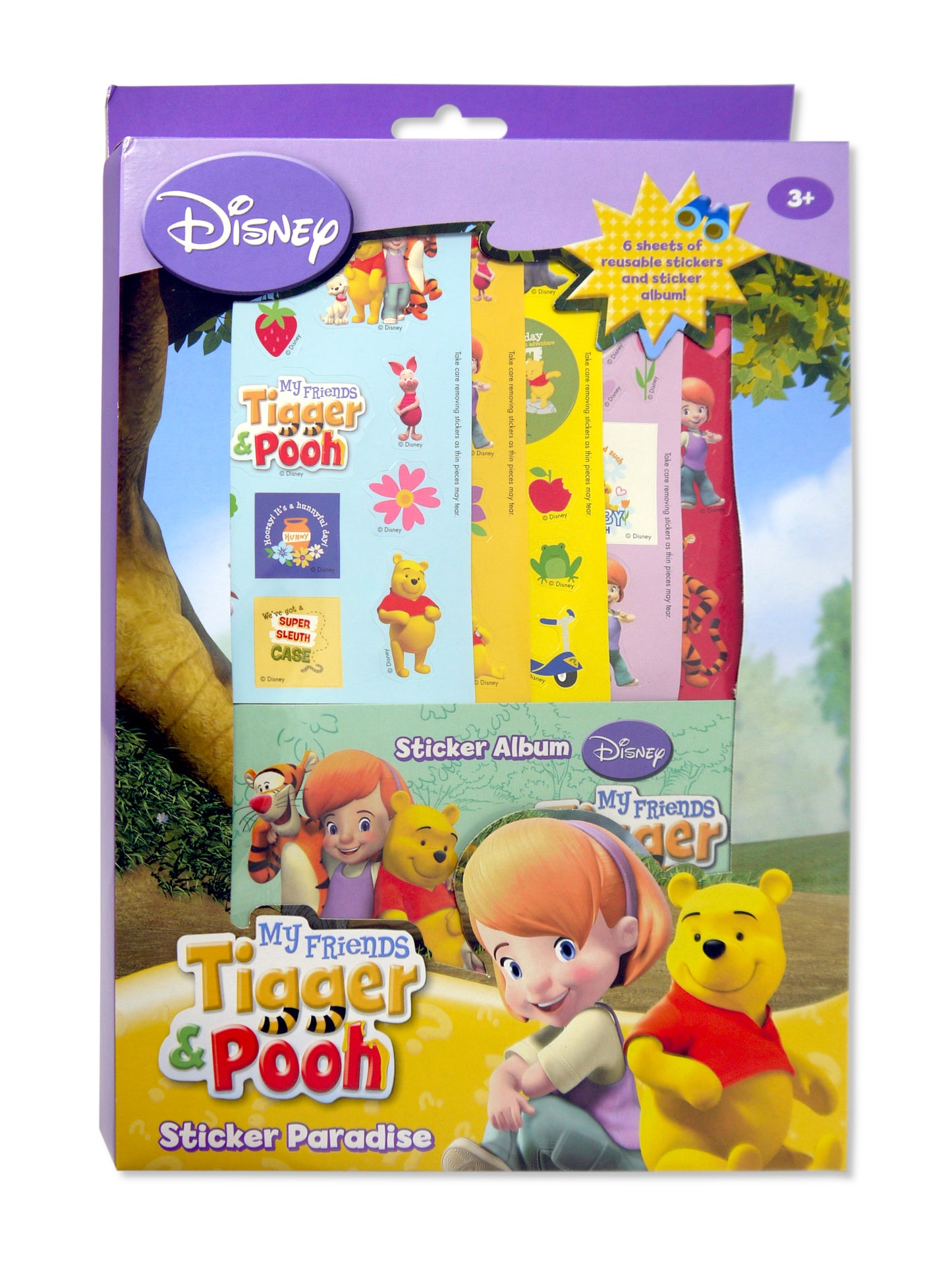 My Friends Tiger And Pooh Sticker Paradise - Anilas UK