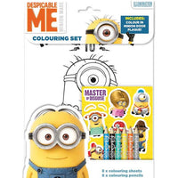 Minions Despicable Me Colouring Set