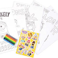 Minions Despicable Me Colouring Set