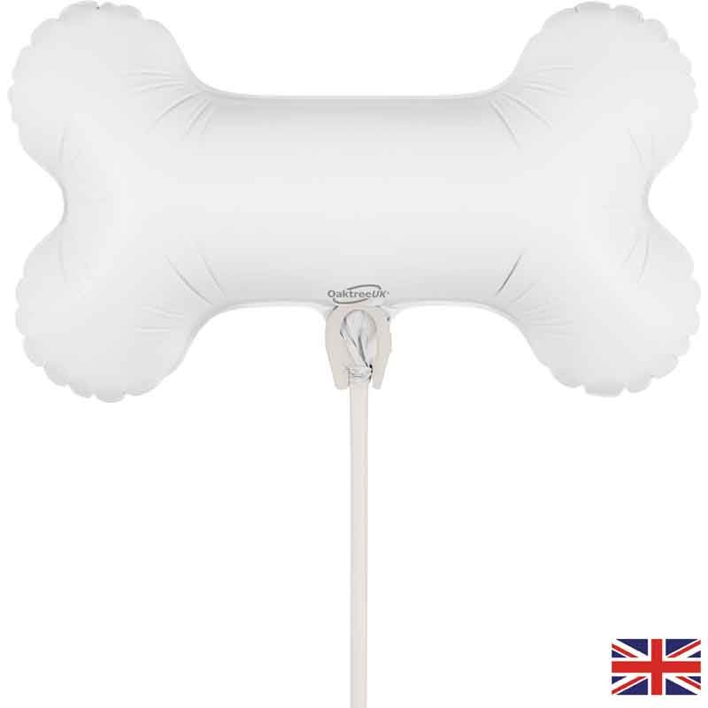 Dog Bone Mini Air Fill Foil Balloon 33cm for Party Decor