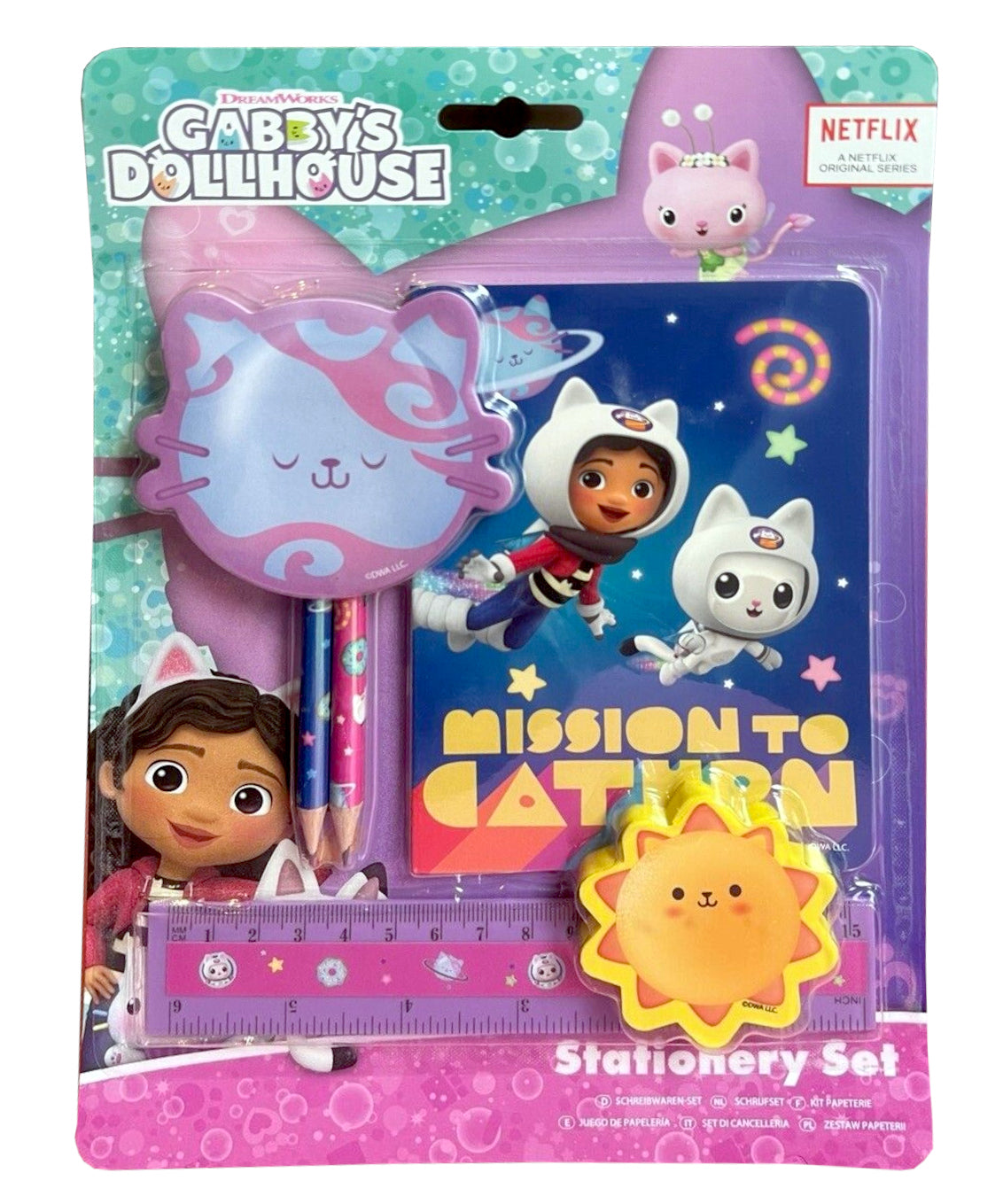 Gabby's Dollhouse Stationery Set - Anilas UK