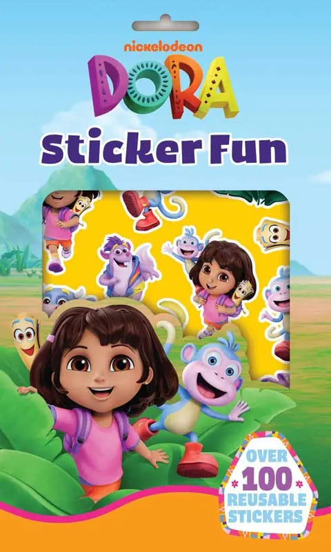 Dora Sticker Fun - Over 100 Reusable Stickers