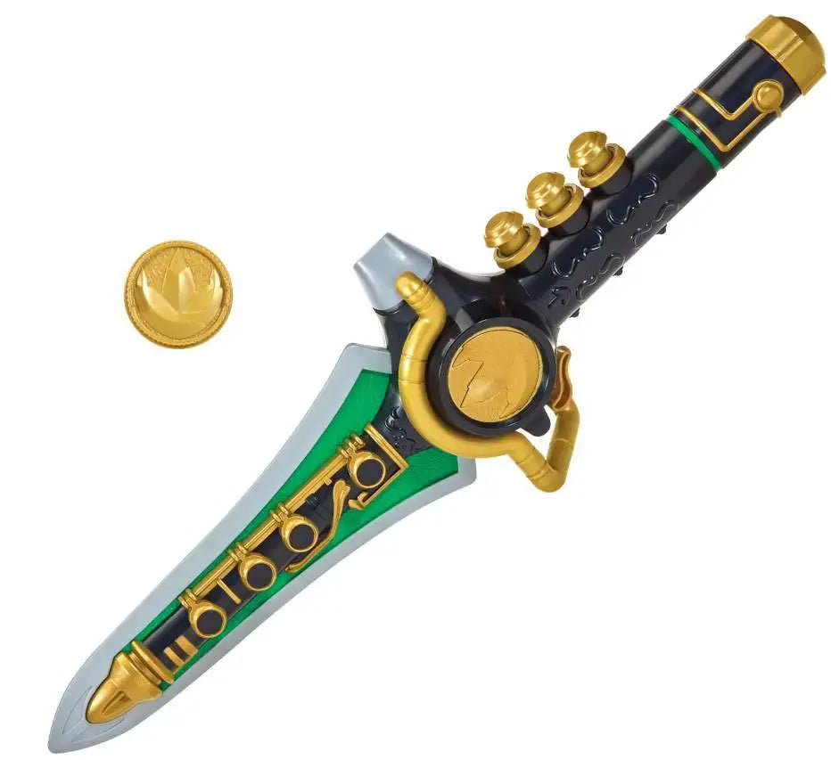 Mighty Morphin Power Rangers Green Dagger Flute - Anilas UK