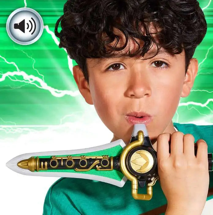 Mighty Morphin Power Rangers Green Dagger Flute - Anilas UK