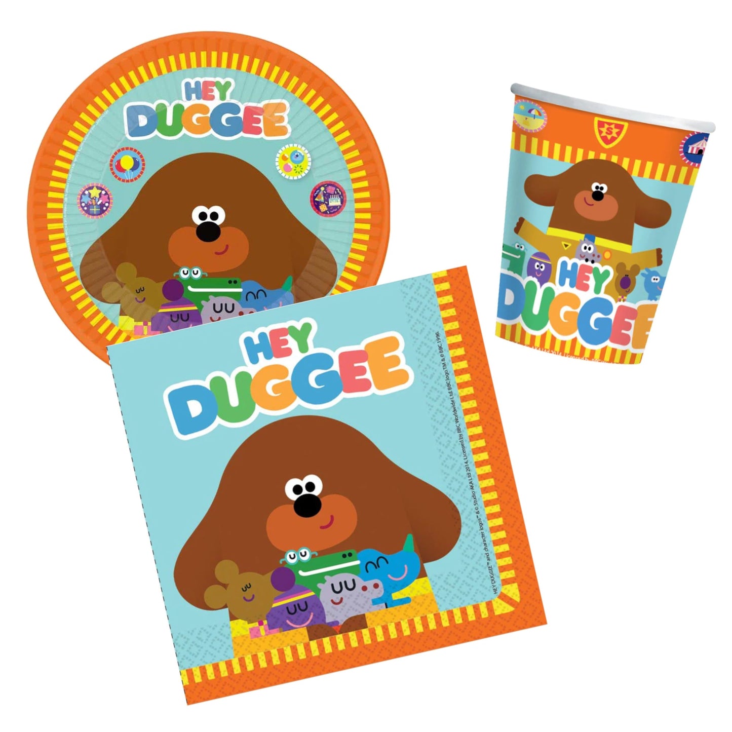 Anila's Duggee Party Pack for 16 people - Anilas UK