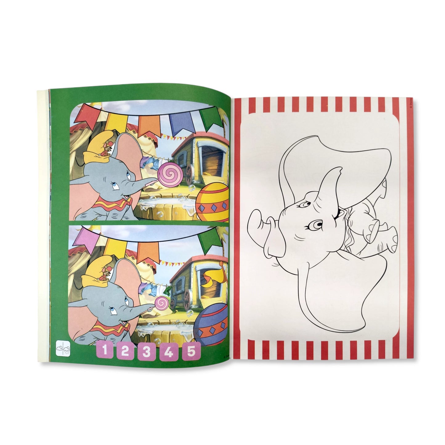 Disney Dumbo Colouring Book with Stickers & Pencils