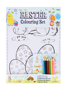 Easter Colouring Set with Stickers - Anilas UK