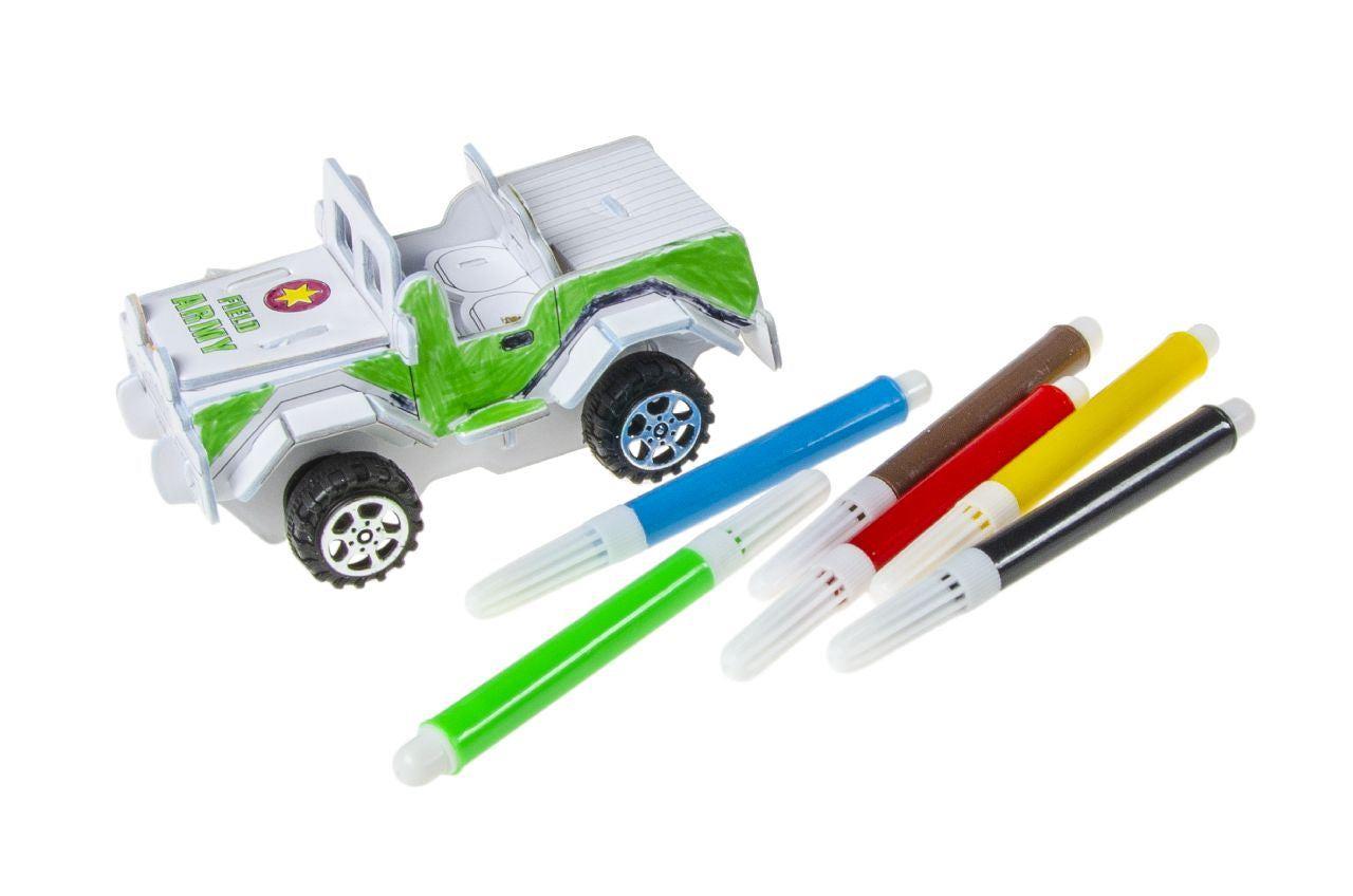 Build Your Own Pull Back Car - Anilas UK