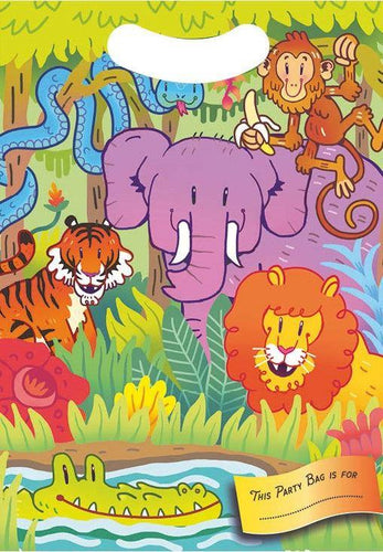Jungle Party Bag Plastic - Anilas UK