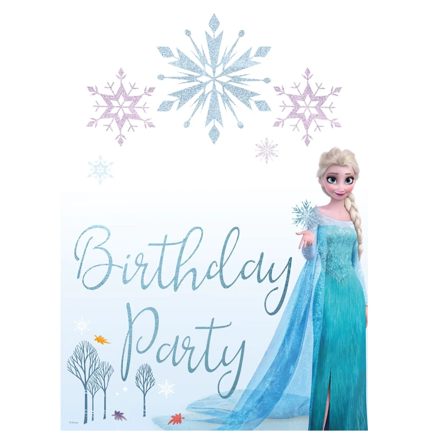 Disney Frozen Idyllic Wonder Personalised Board With Stickers And Standing Figures
