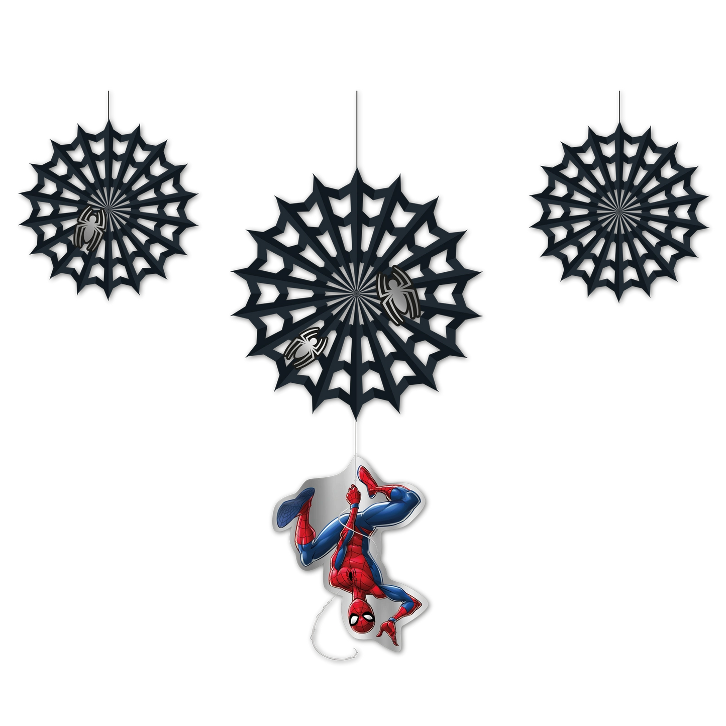 Spiderman World Of Webs Hanging Decoration Kit