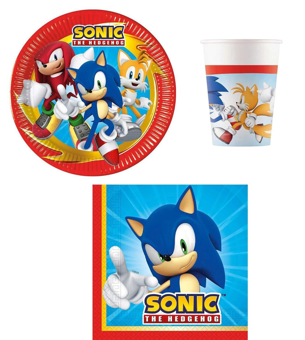 Sonic Party Pack for 16 people