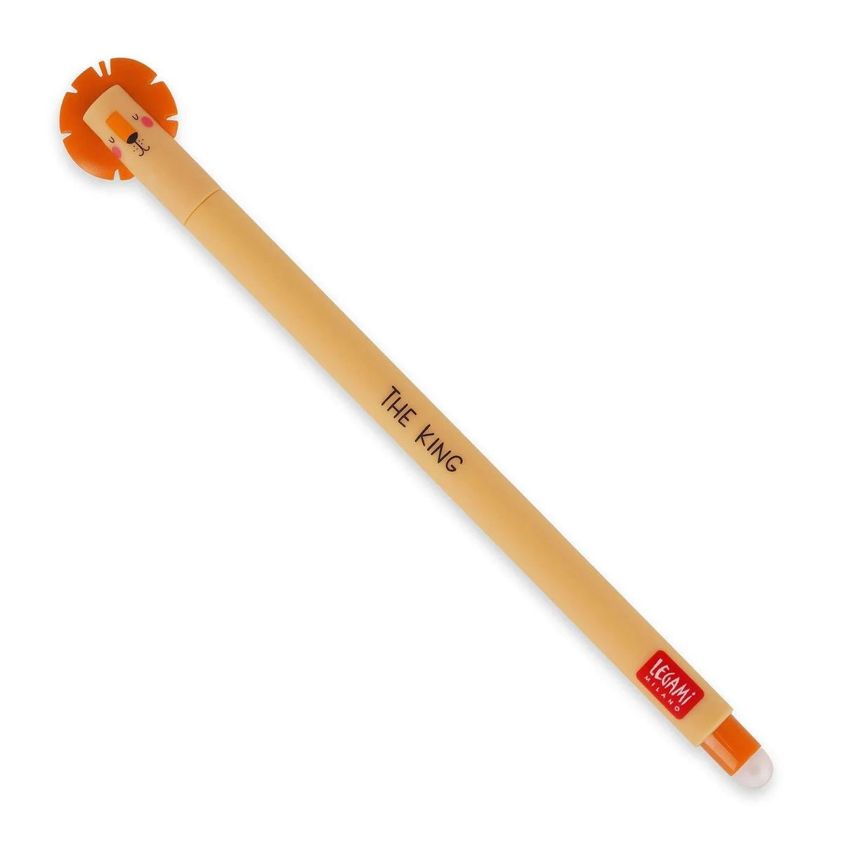 Lion Erasable Pen with Orange Ink - Anilas UK